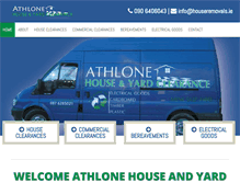 Tablet Screenshot of houseremovals.ie